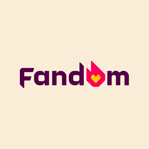 El logo de Fandom